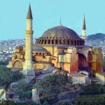 The Haghia Sophia in Istanbul, Turkey